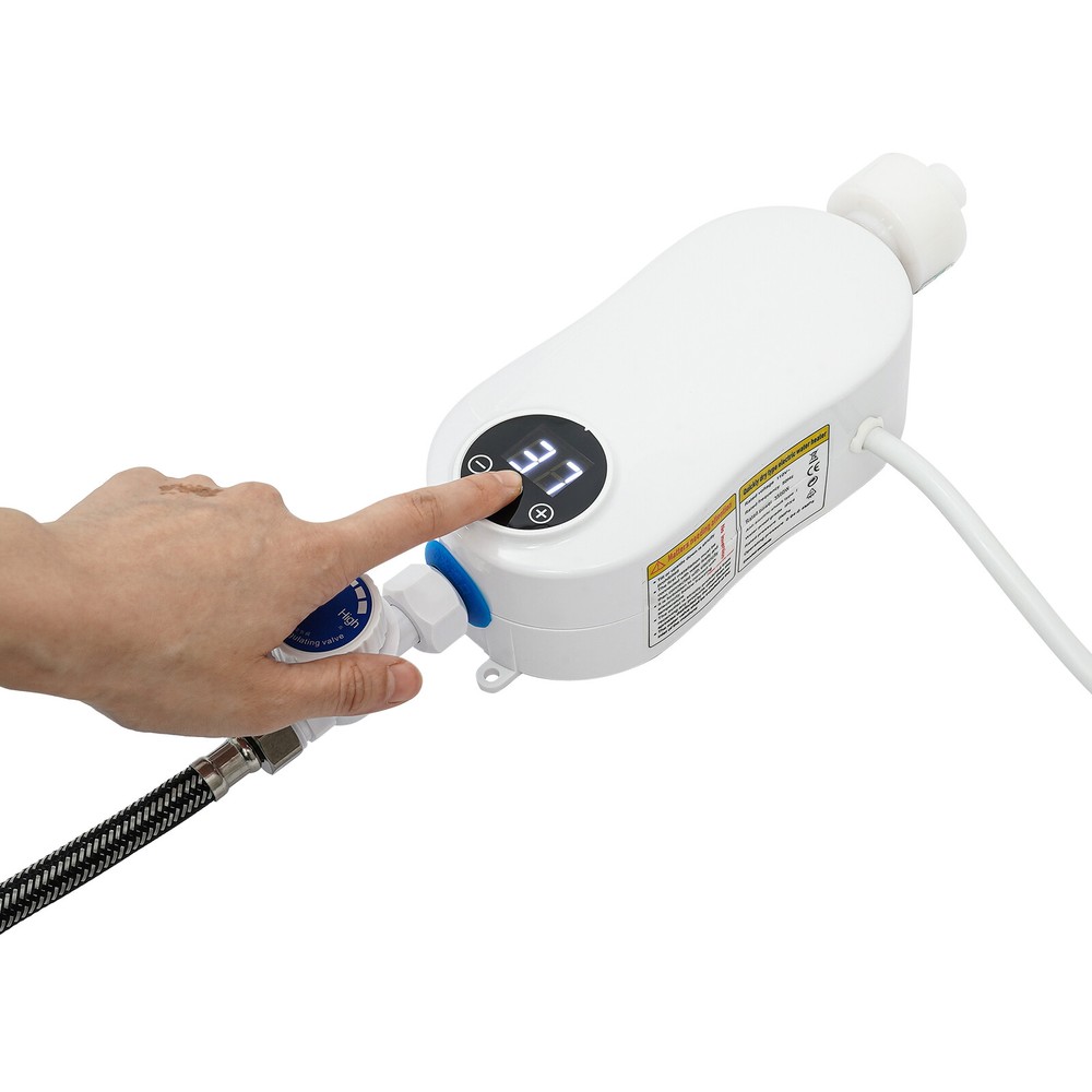 110V Instant Hot Water Heater Tankless Electric Shower 3500W US