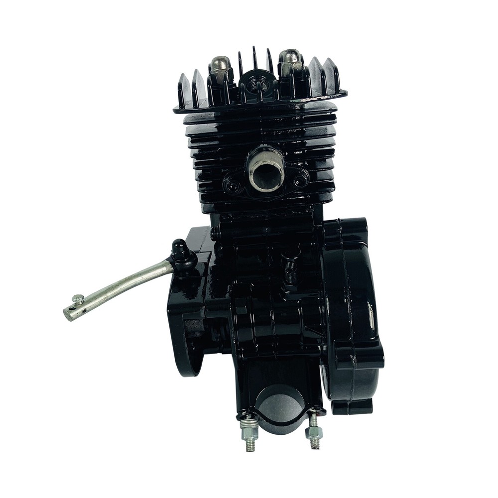 2 Stroke 80CC Bicycle Engine Kit, Gas Motor Engine Kit with CDI Ignition System,