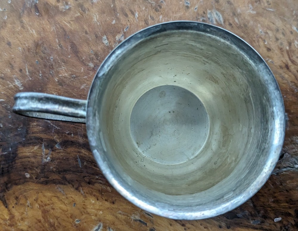 Vintage Silverplated Leonard Baby Cup