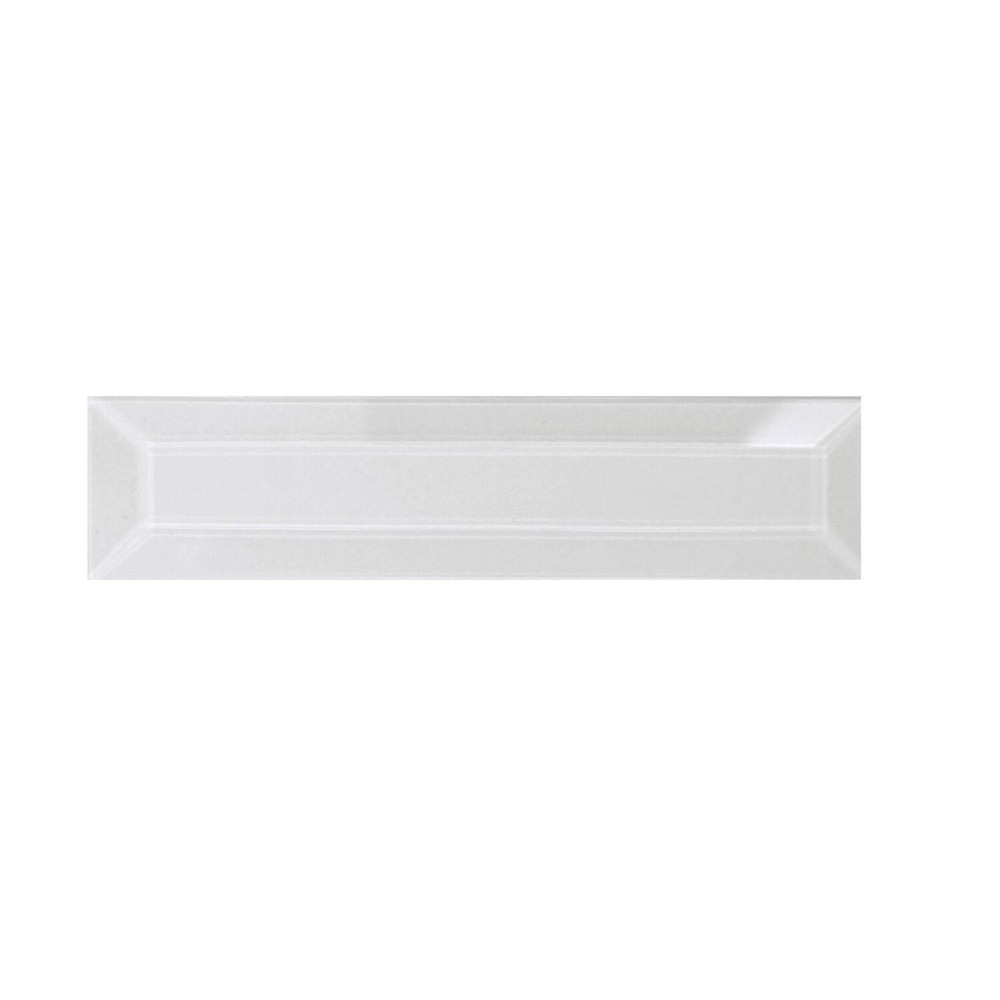 1.5"x 7" Clear Rectangle Glass Bevel 10Pack