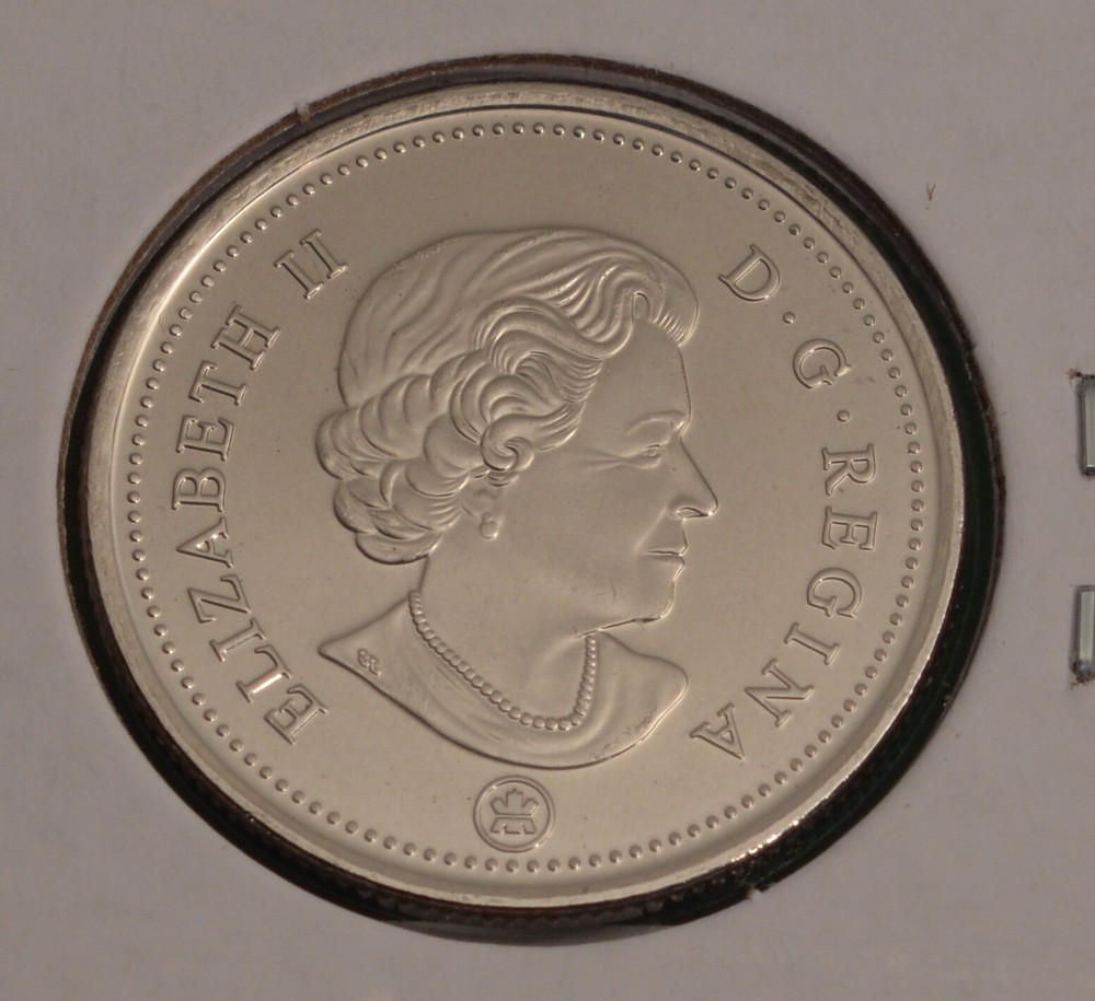2021 Canada 25 CENTS - Uncirculated from Mint Roll