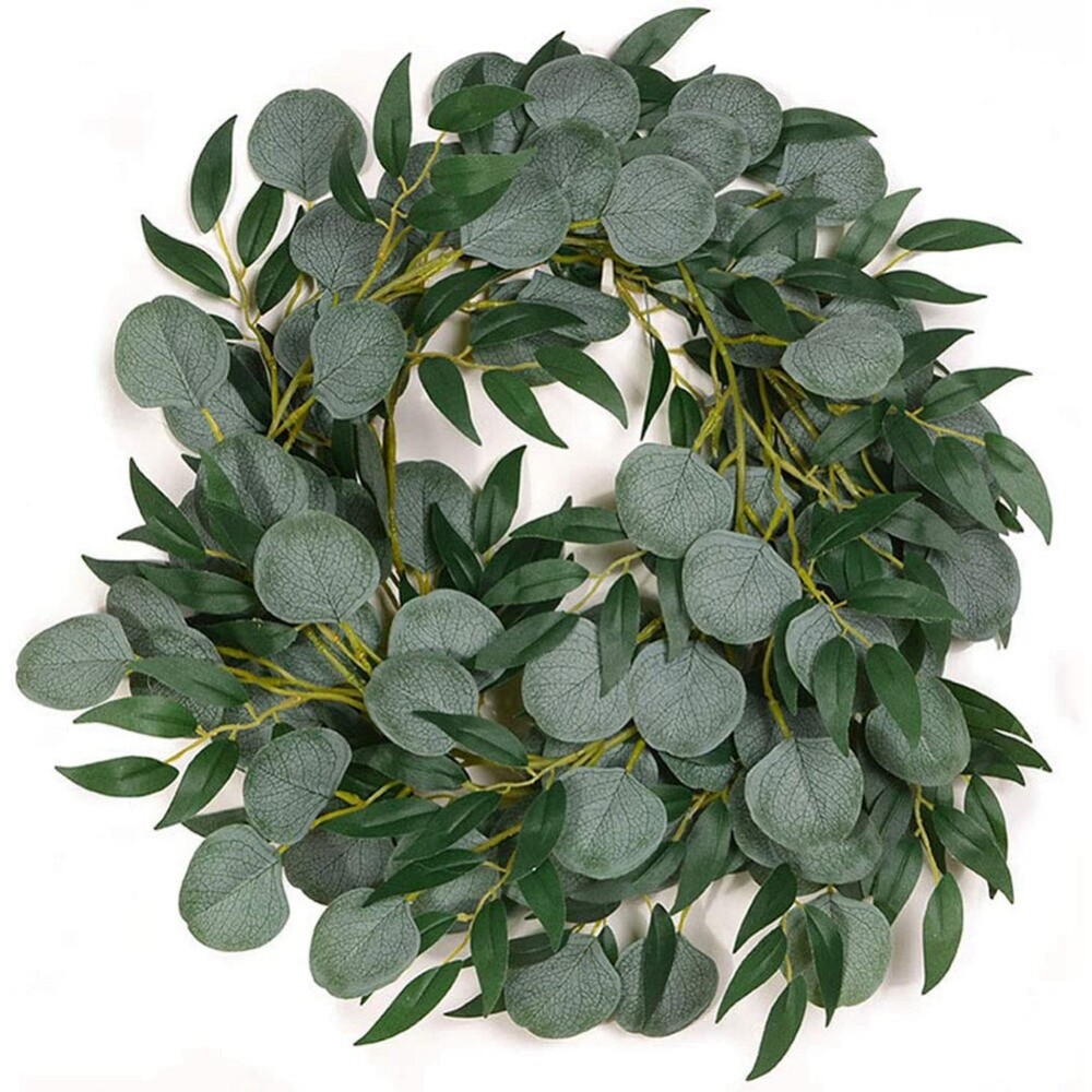 Artificial Eucalyptus Garland Greenery Vine for Wedding & Home Wall Decor