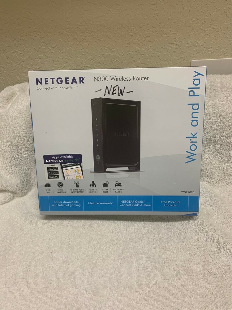 NETGEAR N300 WiFi Router Model WNR2000