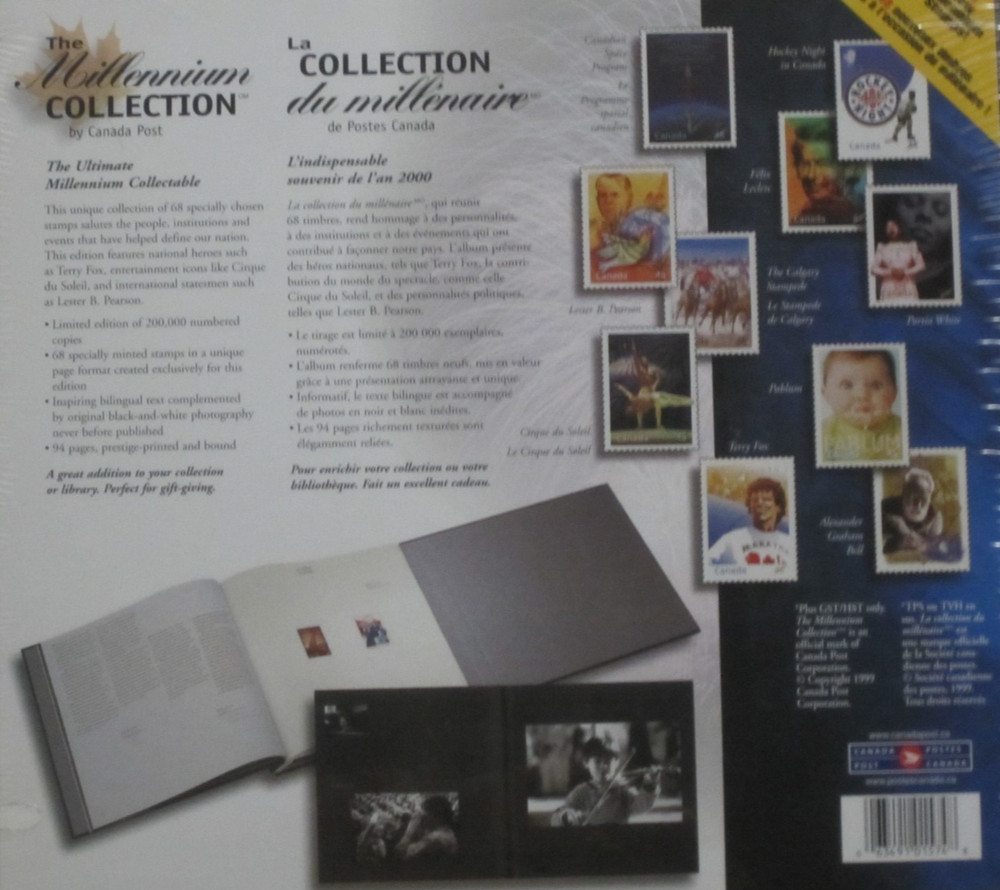 CANADA POST MILLENIUM COLLECTION (New, Still sealed)