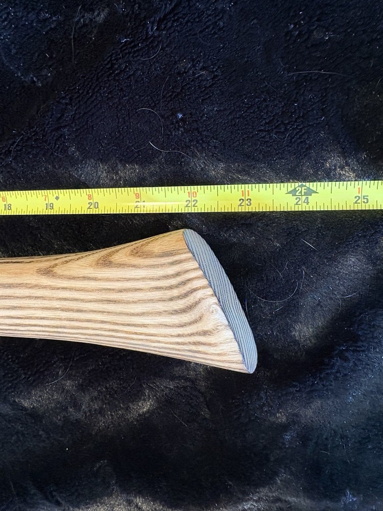 23” Viking Axe With Scabbard. Nice, Heavy