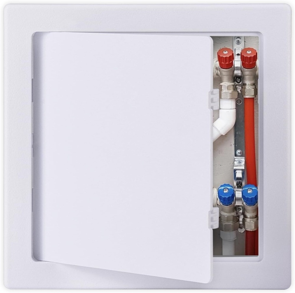 12x12 Inch Plastic Access Panel for Easy Utility Access - Durable & Versatile