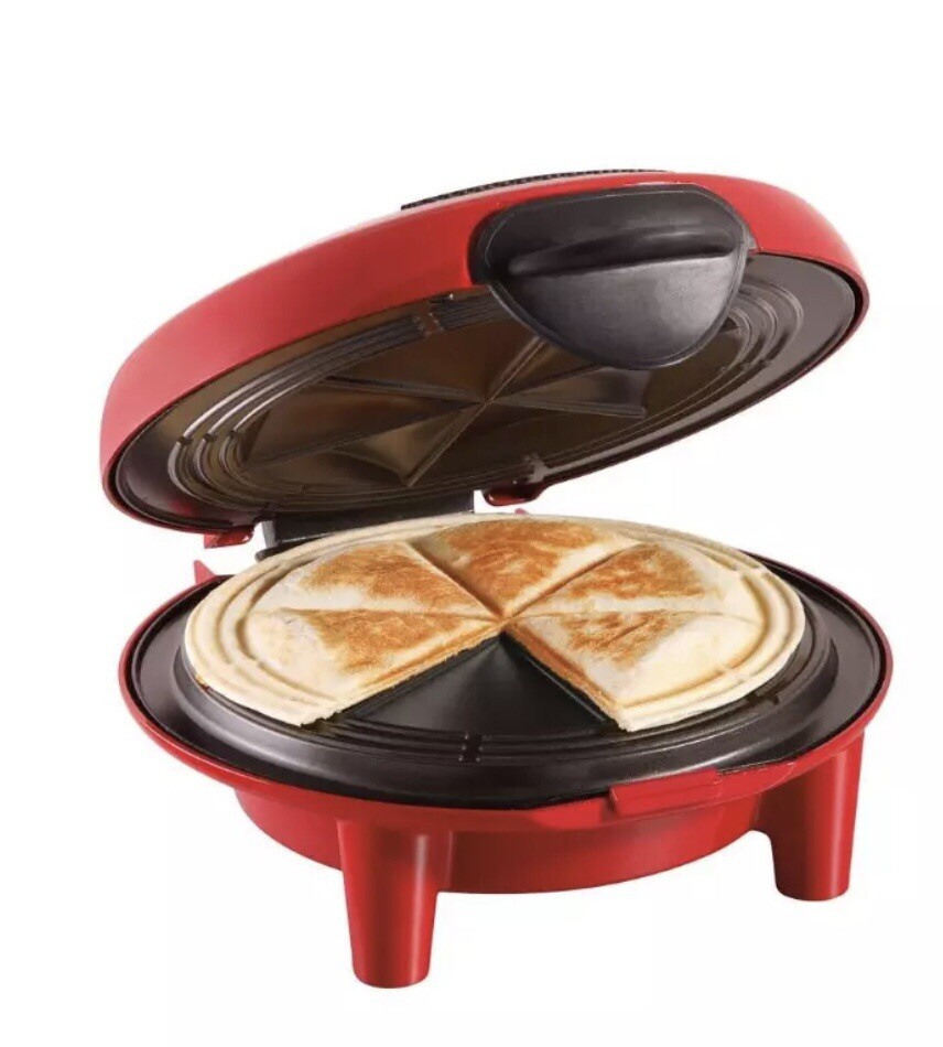 Hamilton Beach Red Quesadilla Maker Model 25409 New Open Box