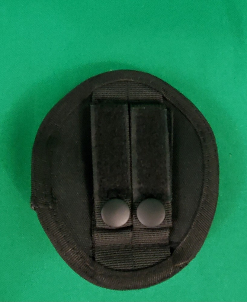 Tactical Handcuff Case Nylon Open Top Handcuff Holder Pouch Chain Hinged Cuff US