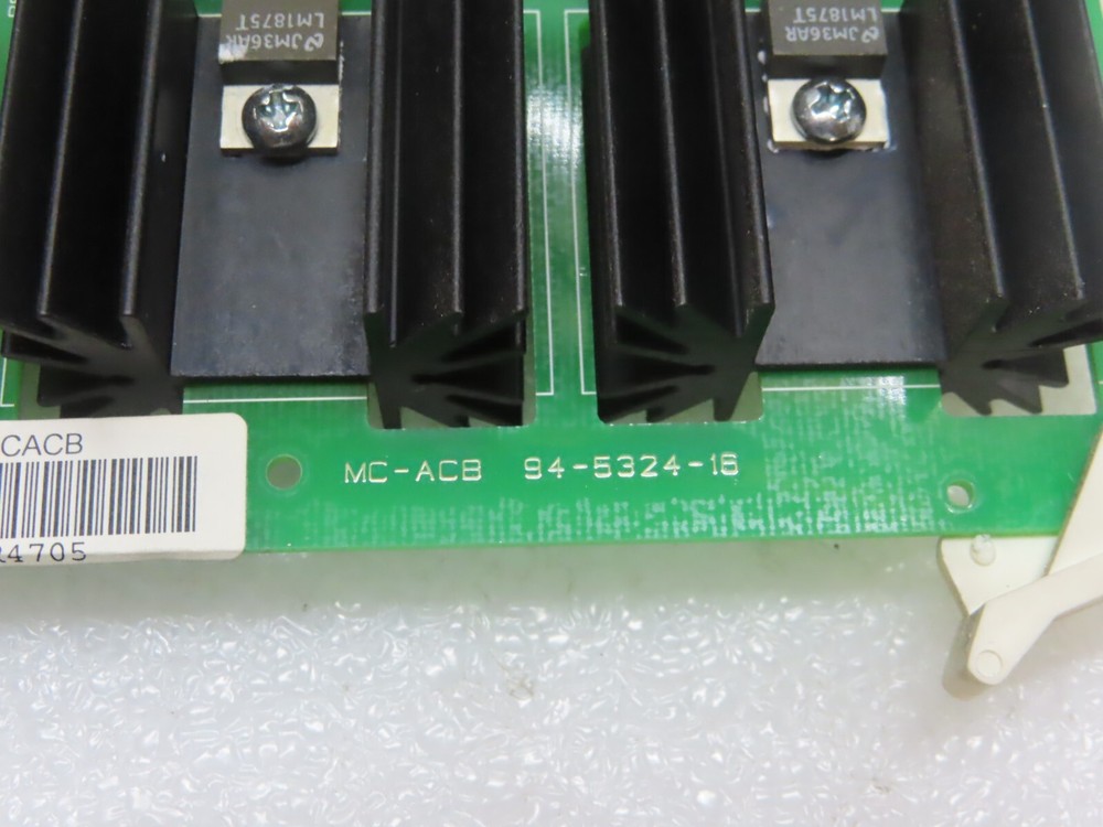 Bogen MCACB MC-ACB Analog Card Multicom 2000 Intercom Module Card