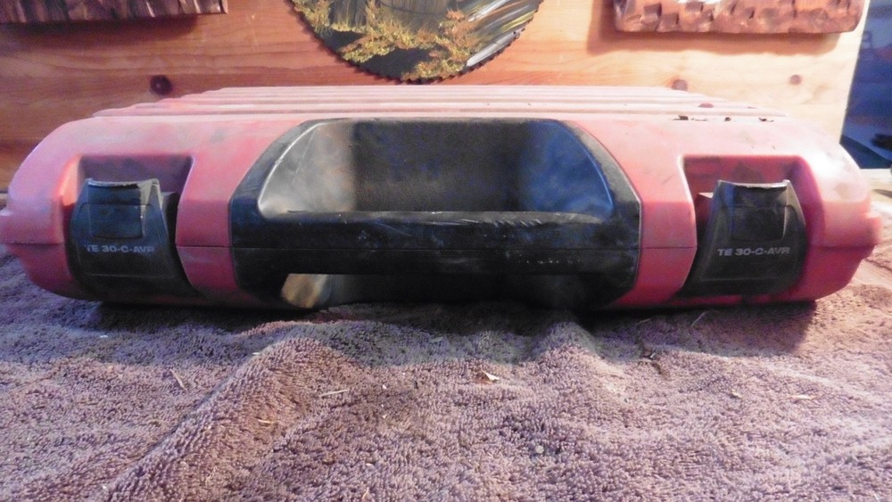 Hilti TE 30-C-AVR Hammer Drill Red Hard Shell Carrying Case ONLY