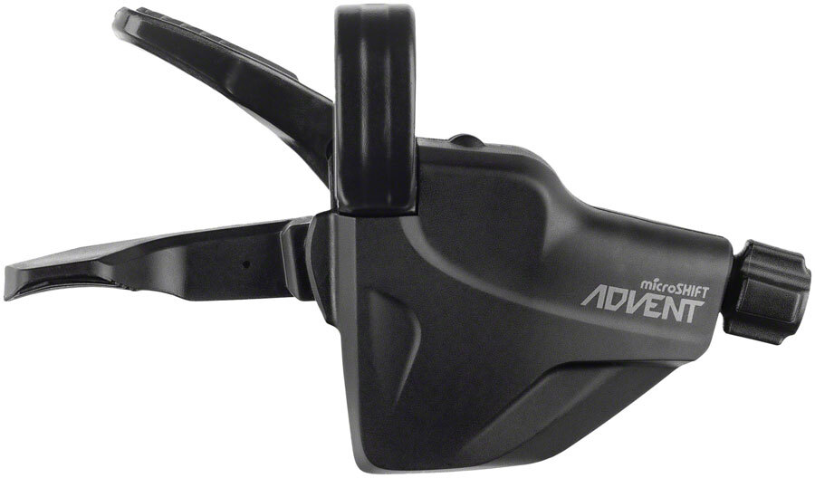 microSHIFT ADVENT Quick Trigger Pro Right Shifter - 1x9 Speed, Black ADVENT Comp