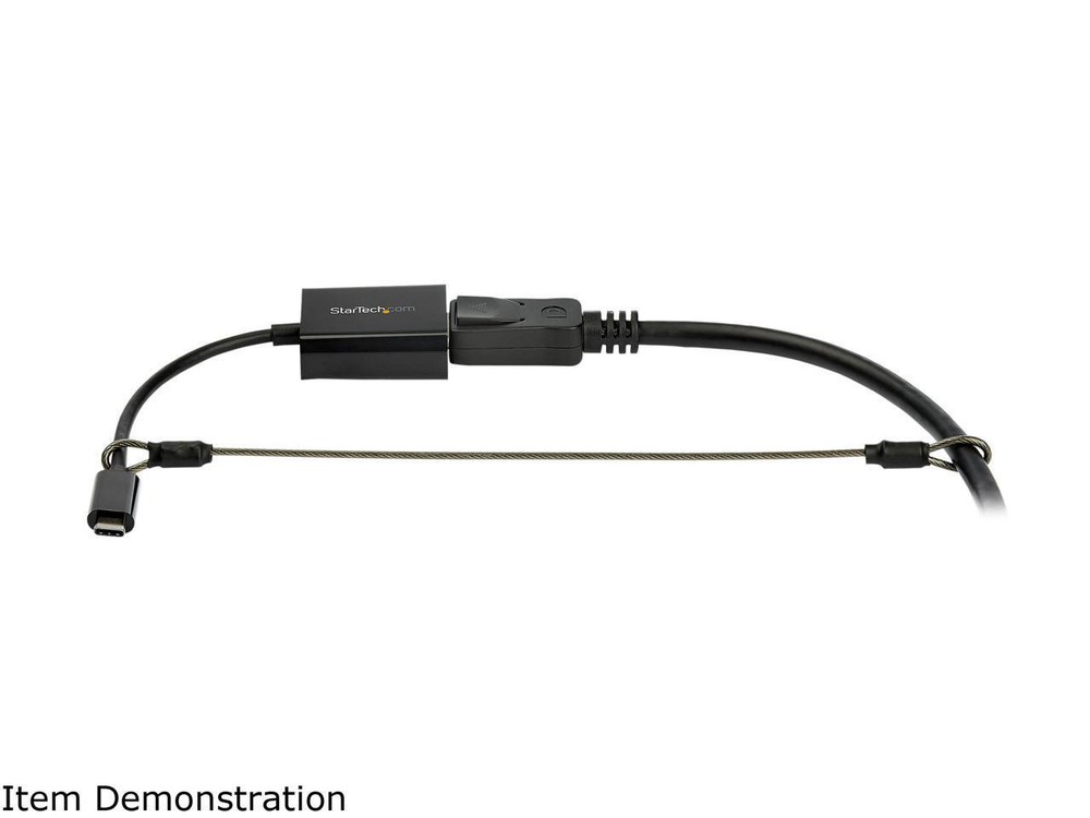 StarTech.com CONNLOCKPK10 Security Tether Cable - 10 Pack Universal Steel Anti-T