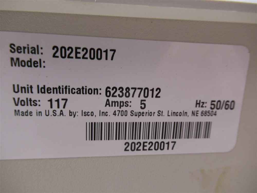 ISCO 623877012 Liquid Chromatography Power Control Unit 202E20017