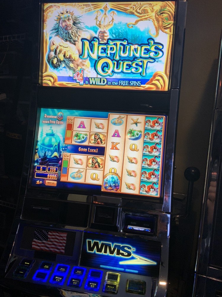WMS WILLIAMS BB2 SLOT MACHINE SOFTWARE SET - NETUNE’S QUEST