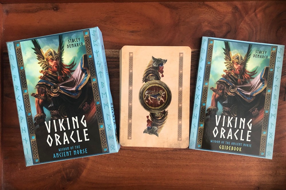 Viking Oracle Deck & Book set, by Stacey DeMarco