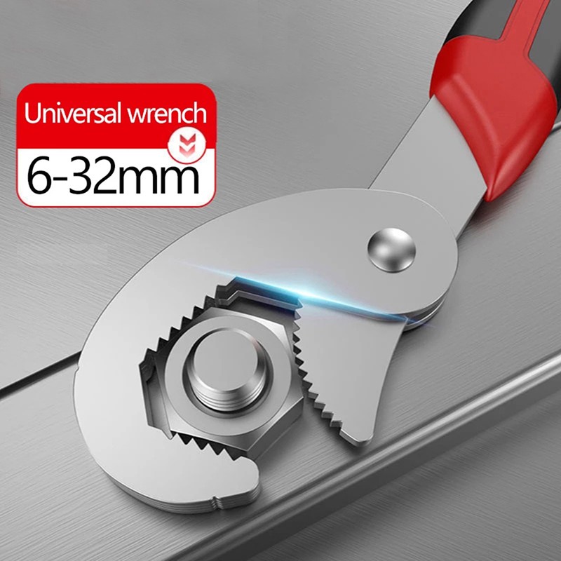 Universal Wrench Open Mouth Opening Fast Automatic Adjustable Activity WrenN8