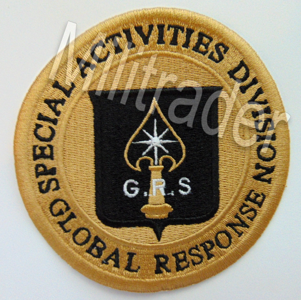 CIA Special Activities Division Global Response GRS Patch