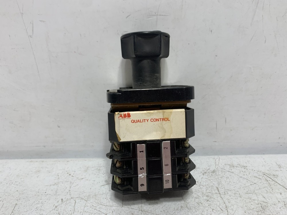 ABB C7730003A12-3003 Rotary Cam Control Switch