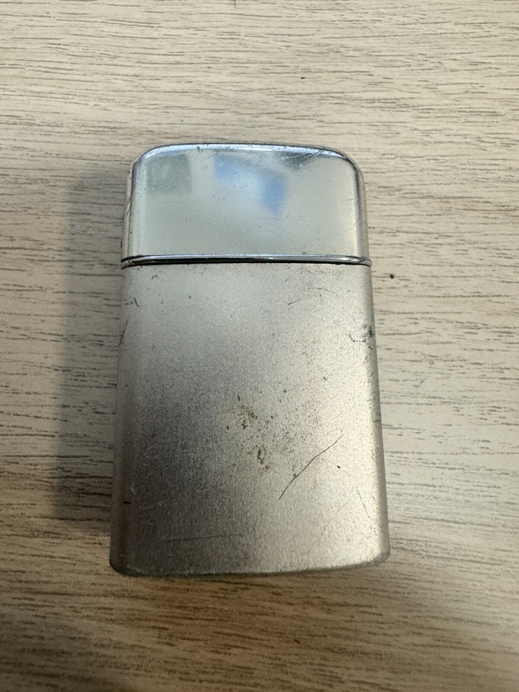 Vintage Ronson Typhoon Flip Top Lighter - Silver Tone
