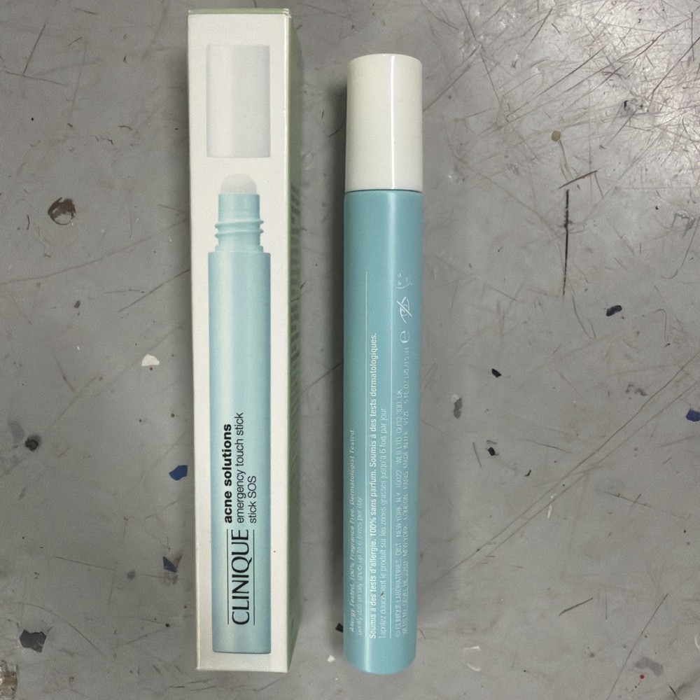 CLINIQUE Acne Solutions Emergency Touch Stick SOS .5 oz / 15ml