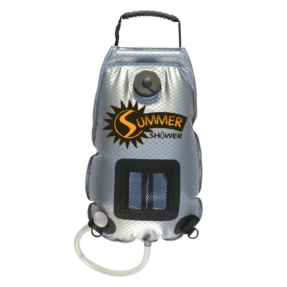 Advanced Elements SS761 Summer Solar Shower  3 Gallon , Silver/Black