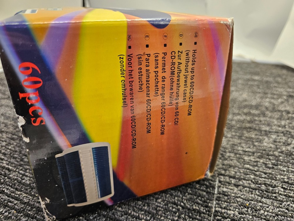 CD DVD Case Cabinets Storage For 60 Pieces