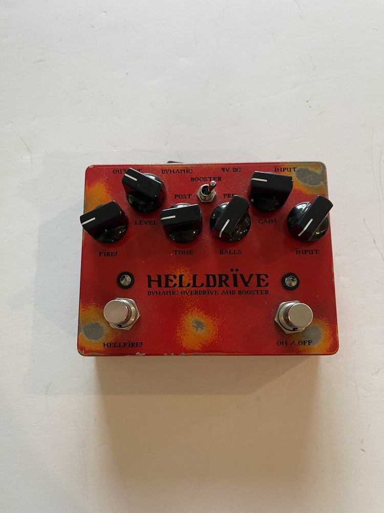 Weehbo Effekte Helldrive Dynamic Overdrive Boost Booster Guitar Effect Pedal