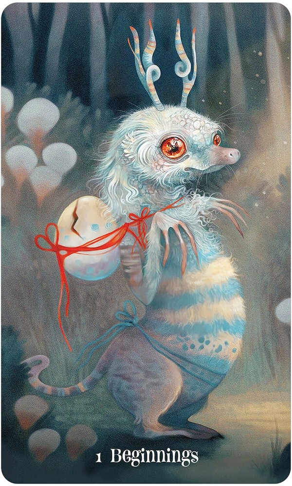 Wisdom of the Wild Things Oracle Card Deck Set! Deck and Guidebook!