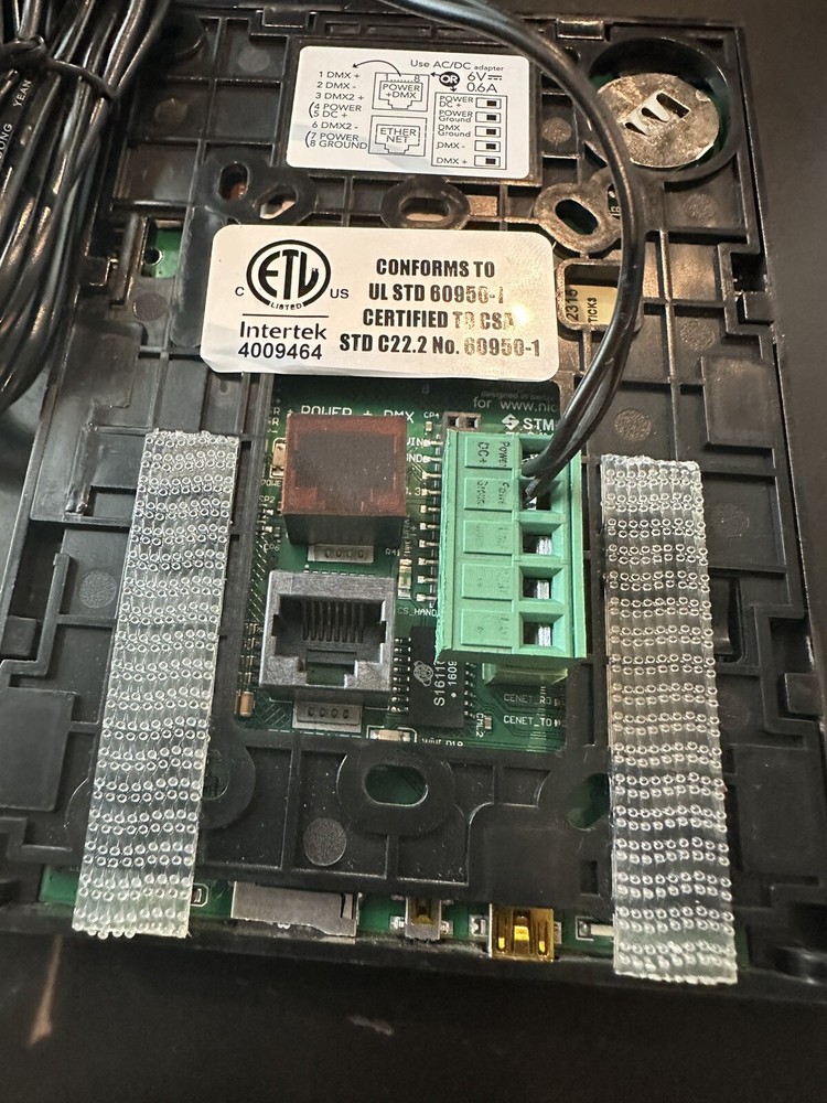 BLIZZARD LUMIDESK LDTOUCH WALL MOUNTED DMX CONTROLLER---FAST FREE SHIP PRIORITY