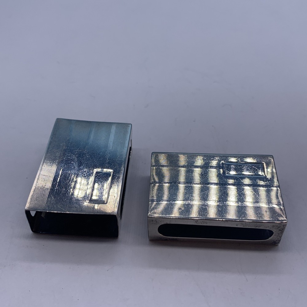 Vintage Sterling Silver Wallace Matchbox Holders