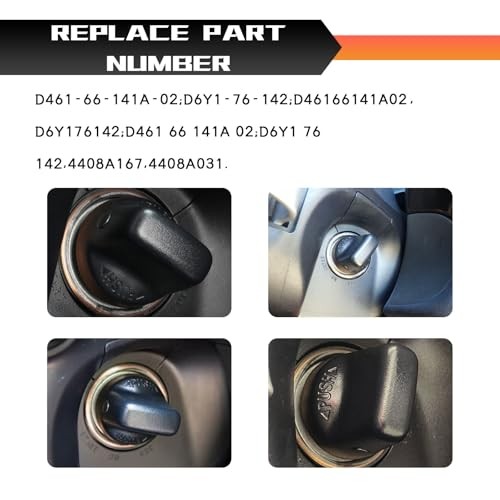 Key Ignition Push Button Starter Switch for Mazda CX-9 Remote Start Black