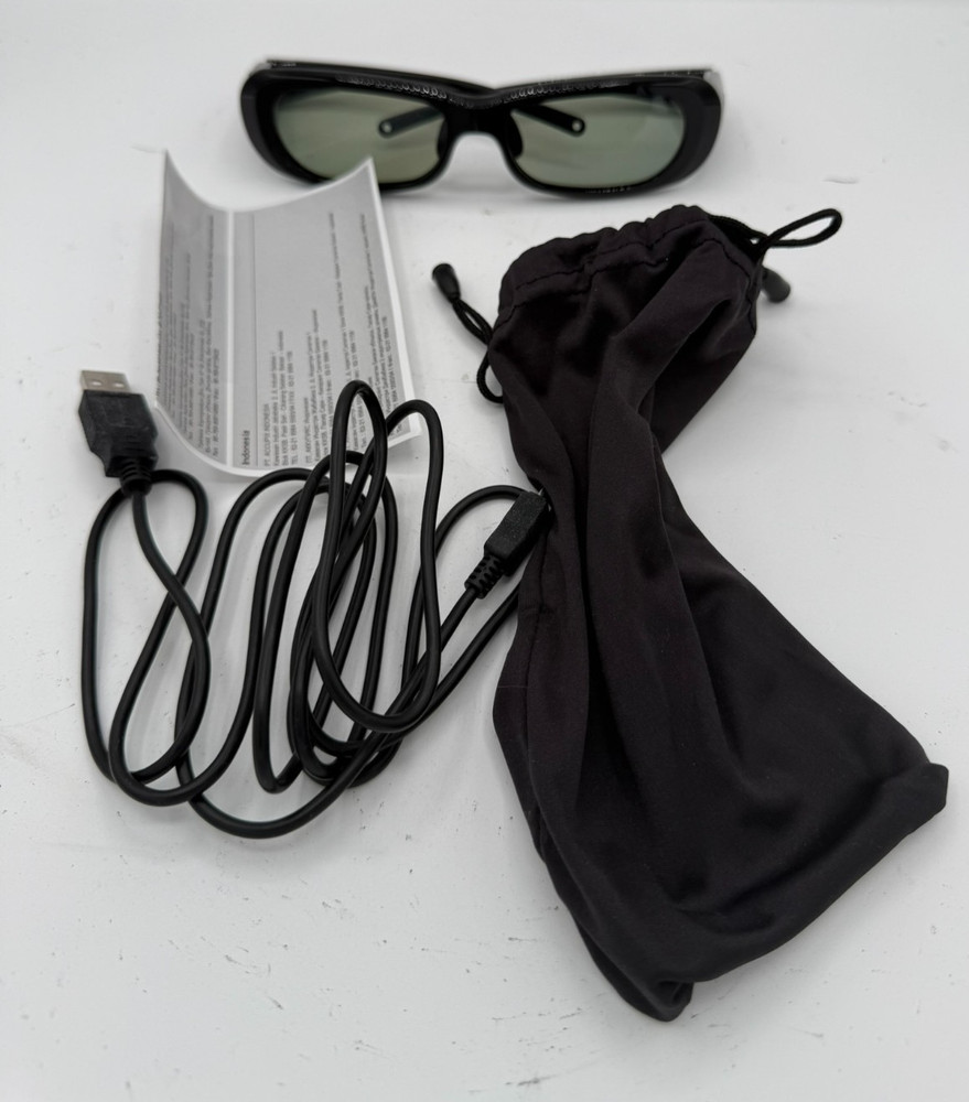 LG AG-S250 Active Shutter 3D Immersive Viewing Glasses : Unused