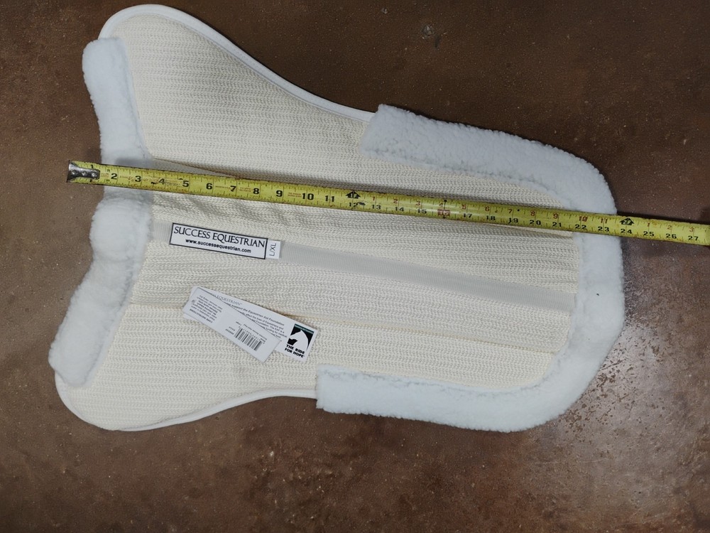 New With Tags Success Equestrian Hunter Half Pad XLarge