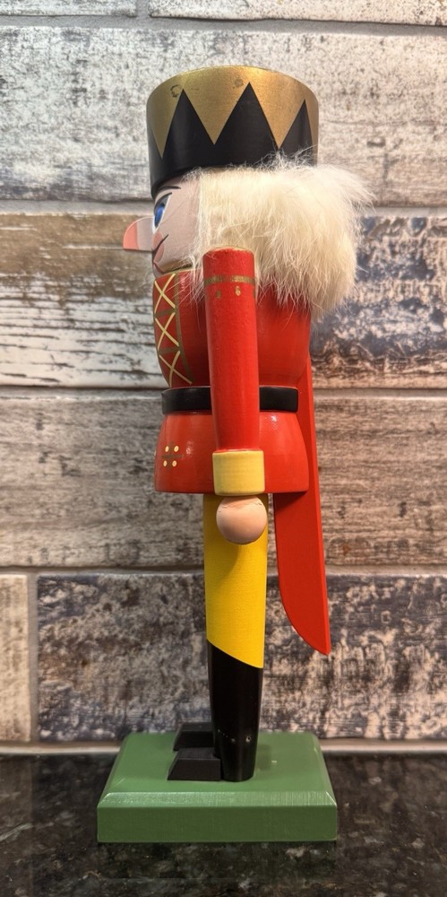 Nutcracker King Erzgebirge 8" Nutcracker Made in Germany Christmas