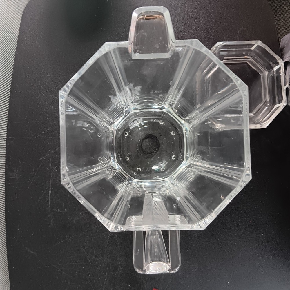 12" MCM Lucite/Acrylic Lidded Water Pitcher
