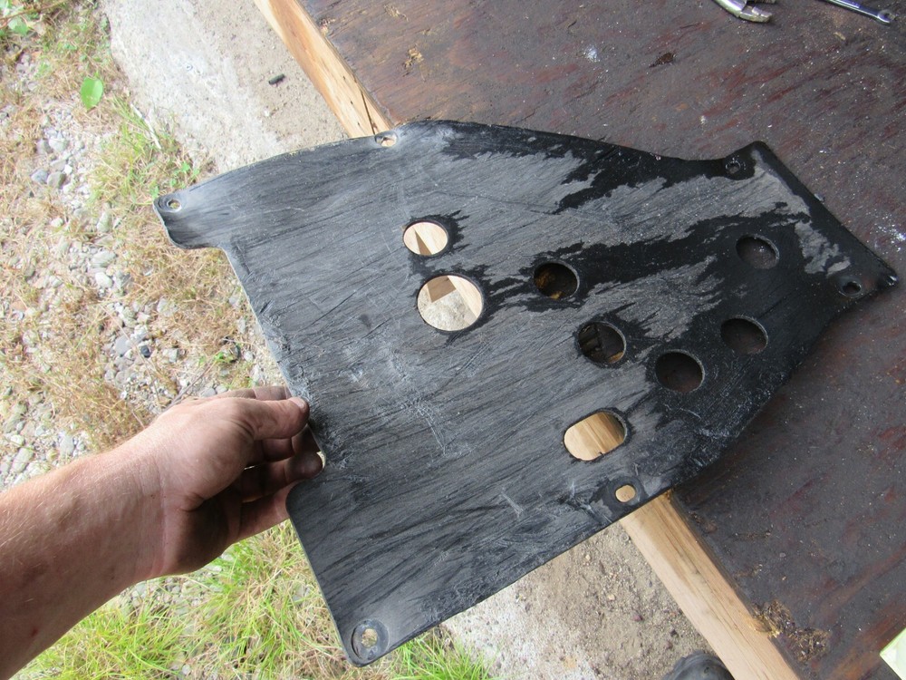 2009 polaris trail boss 330 skid plate engine guard