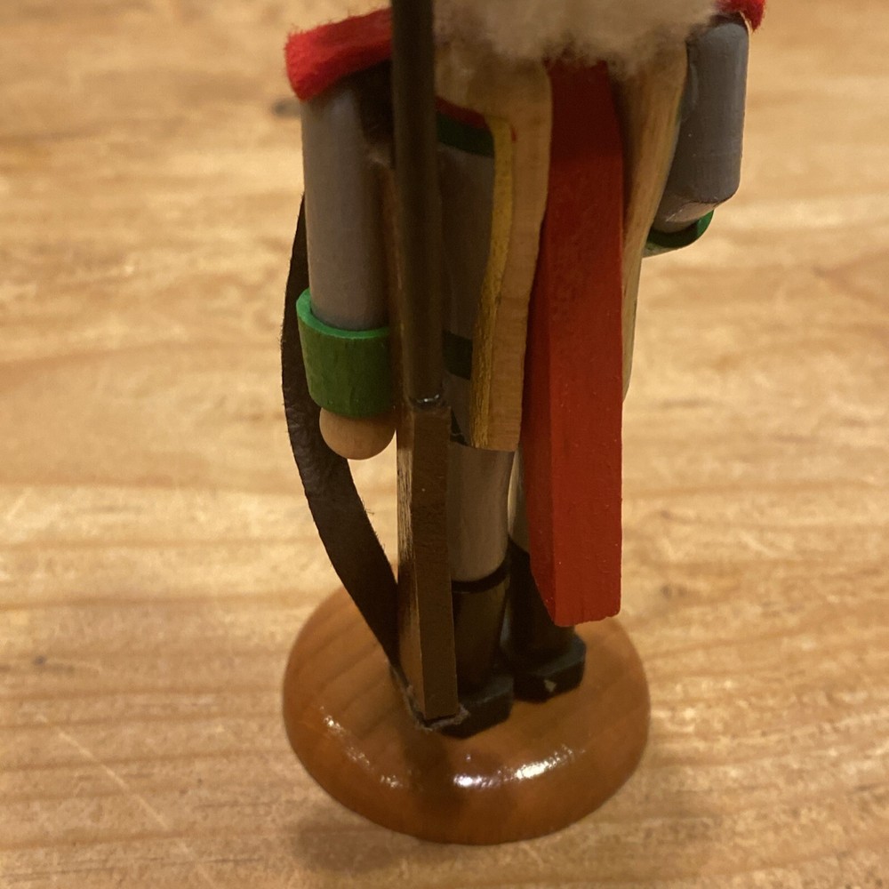 Steinbach Nutcracker MINI 5 Inch Hunter With Rifle & Box Germany EUC