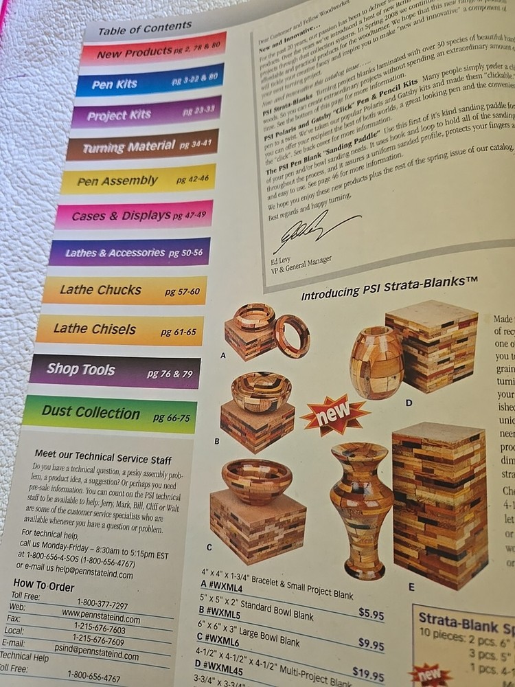 Penn State Industries Spring 2008 Catalog