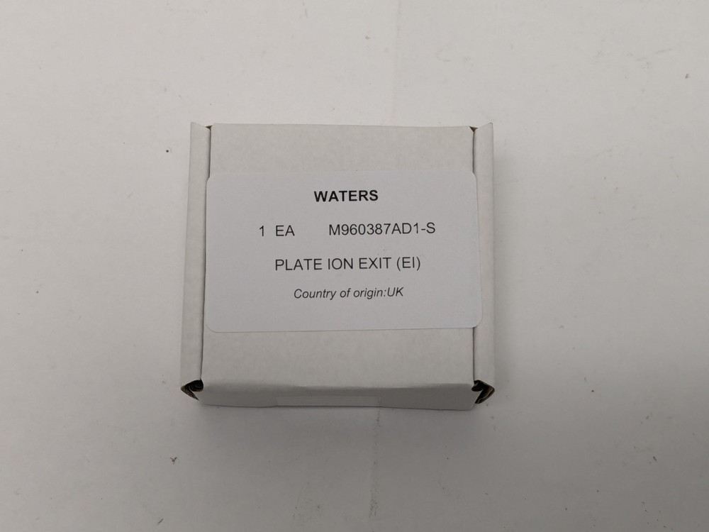 WATERS PLATE ION EXIT (EI) Part# M960387AD1-S , Quantity: 2 Units