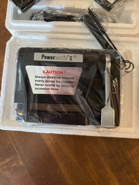 Powermatic II + Cigarette Injector Pre-Owned Unused