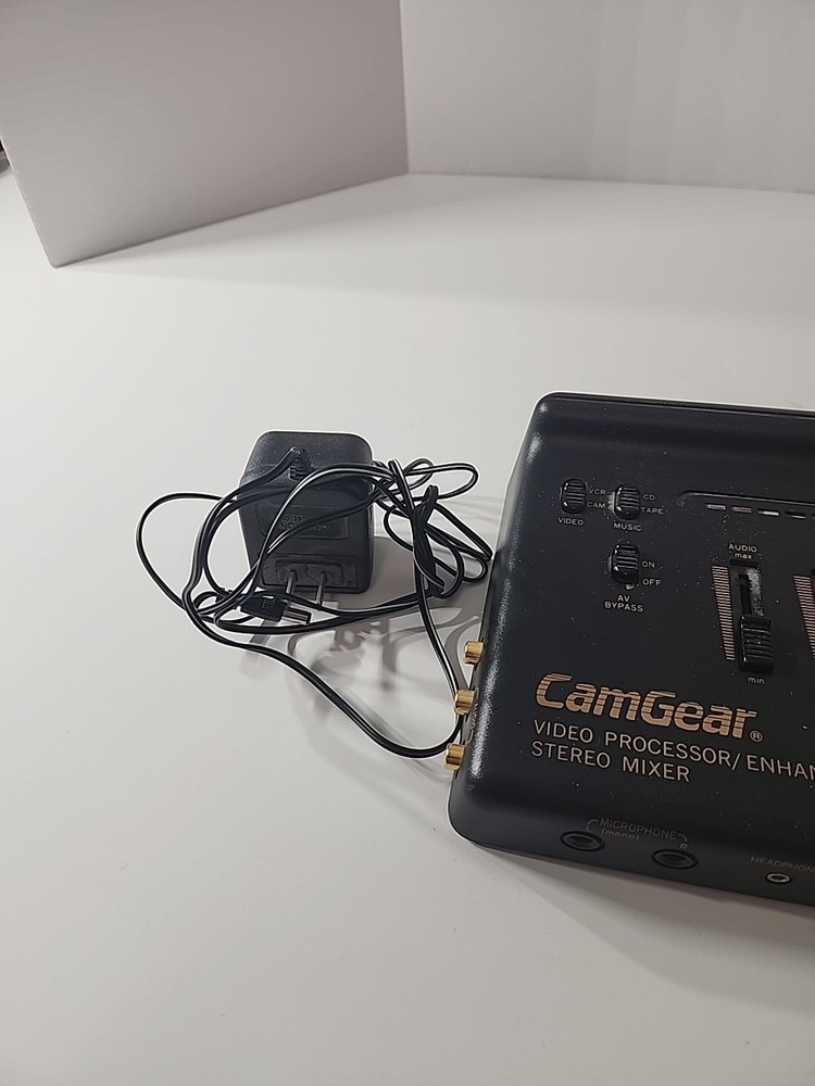 CamGear Video Processor Enhancer Stereo Mixer TESTED.