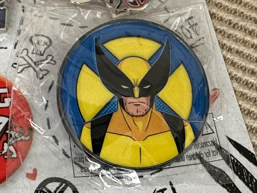 SDCC Comic Con 2024 Exclusive Marvel 3-Pin Set with Wolverine and Dogpool!