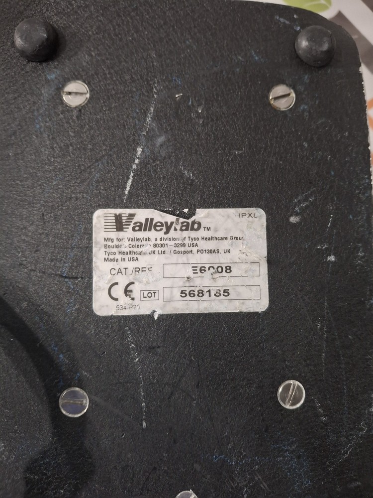 Valleylab E6008 Monopolar Electrosurgical Footswitch