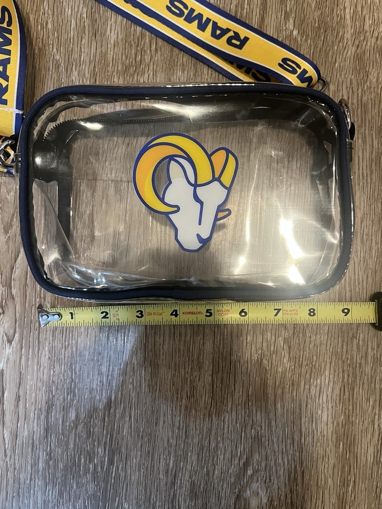 Clear Crossbody LA Rams Logo