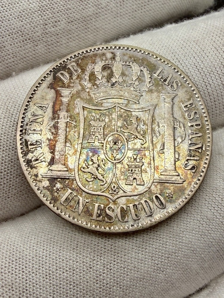 1868 Spain 1 Escudo