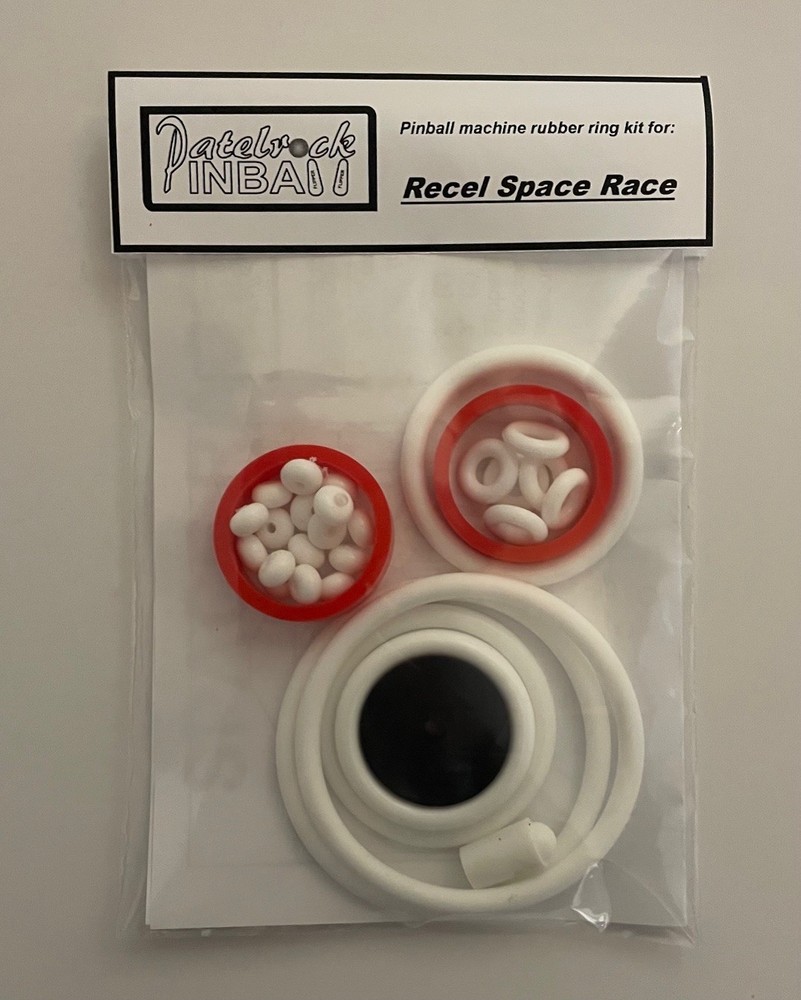 Recel Space Race Pinball Machine Rubber Ring Kit