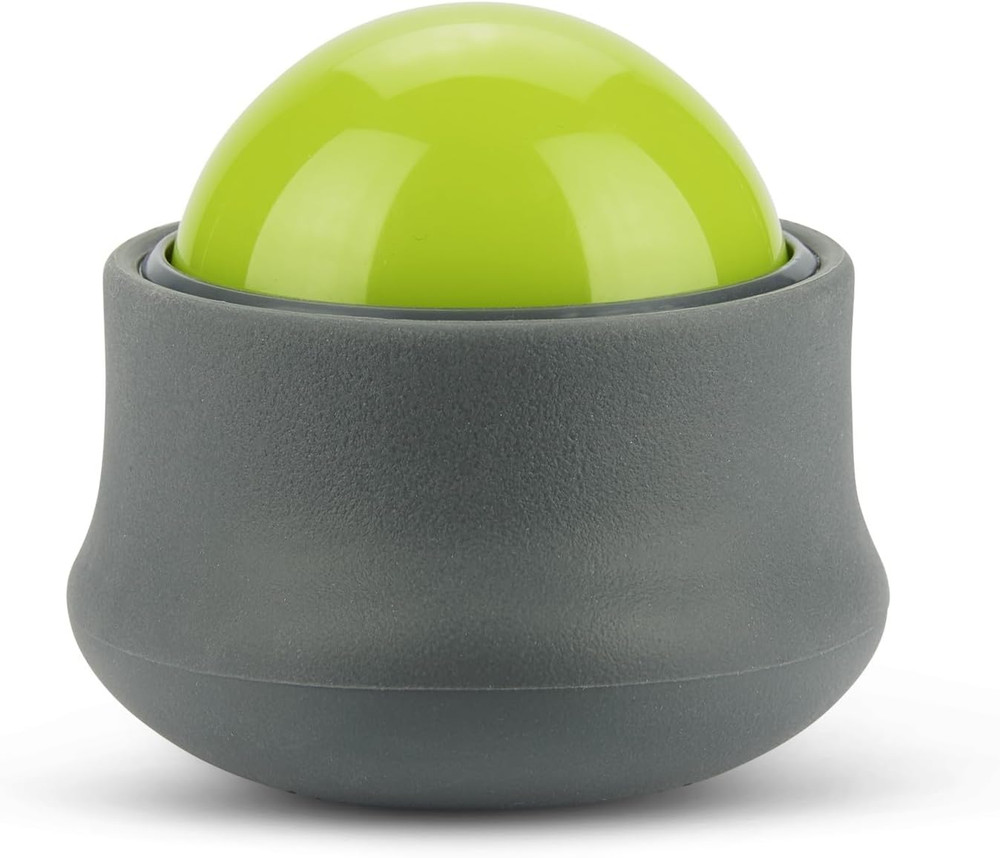 Performance Handheld Massage Roller Ball, Green/Grey, One Size