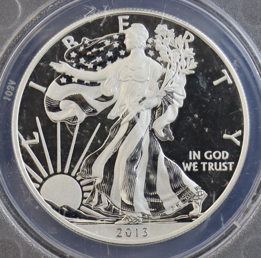 2013-W American Eagle ANACS EU70 DCAM