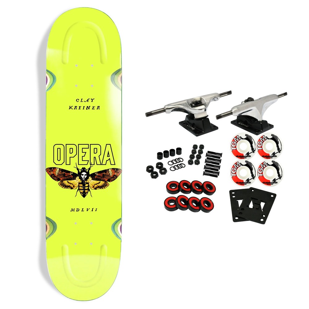 Opera Skateboard Complete Kriener Moth 8.25" x 32"