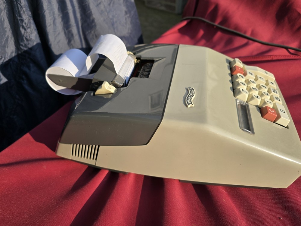 Vintage WALTHER Comptess calculating machine, 1970s